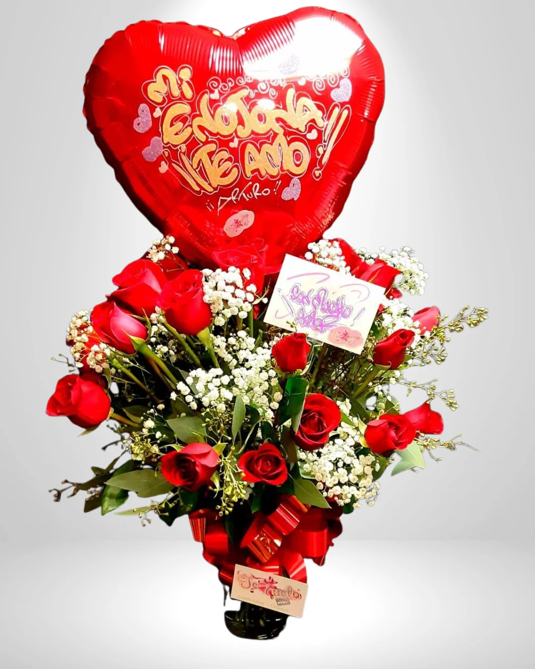 14 jarrón cassic gold rosas 12